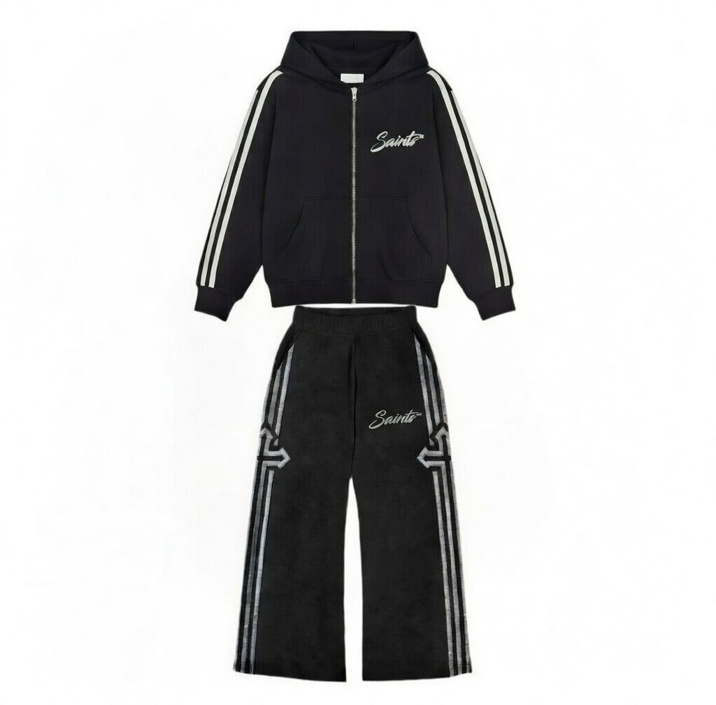 SAINTSVALLEY Full signature Tracksuit set