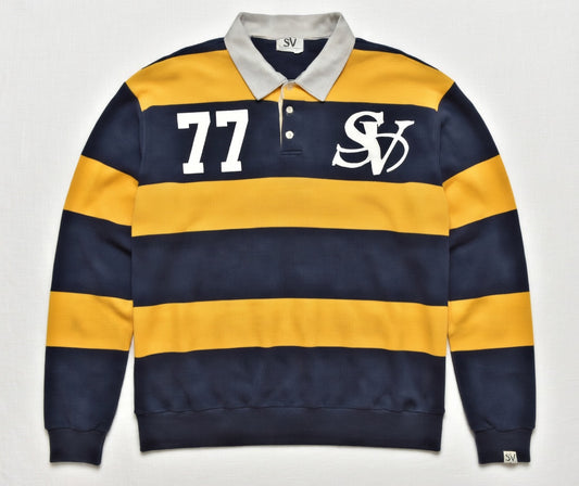 SAINTSVALLEY Rugby Polo Crew