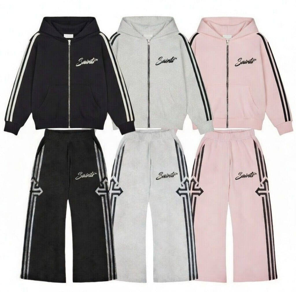 SAINTSVALLEY Full signature Tracksuit set